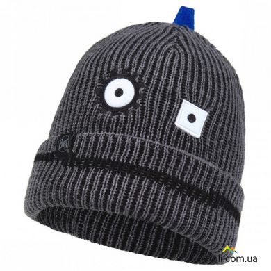Дитяча зимова шапка Buff Kids Knitted Hat Funn Robot Grey Vigoré (BU 120867.930.10.00)
