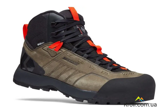 Напівчеревики чоловічі Black Diamond M Mission LTHR MD WP, Walnuts/Octane, 48,5 (14) (BD 58002693731401)