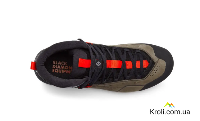 Напівчеревики чоловічі Black Diamond M Mission LTHR MD WP, Walnuts/Octane, 48,5 (14) (BD 58002693731401)