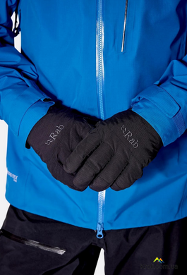 Перчатки Rab Cresta GTX Gloves, Black, L (RB QAJ-49-BLK-LRG)