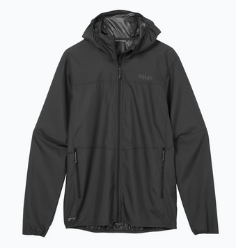 Вітровка чоловіча Rab Windgather Hoody, Black, L (RB QWS-84-BLK-LRG)