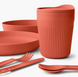 Набор посуды Sea to Summit Passage Dinnerware Set, 1P, 7 Piece, Spicy Orange (STS ACK037051-120820)
