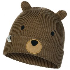 Шапка зимова теплая Buff Kids Knitted Hat Funn Bear Fossil (BU 120867.311.10.00)