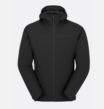 Куртка чоловіча мембранна Rab Xenair Alpine Light Jacket, Black/Black, M (RB QIP-17-BKB-MED)