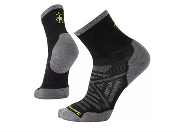Шкарпетки чоловічі Smartwool Men's PhD Run Cold Weather Mid Crewi, Black, 42-45 (SW SW001368.001-L)