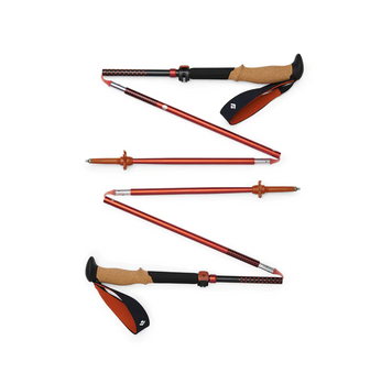 Палиці трекінгові Black Diamond Pursuit FLZ Black/Octane, M/L (BD 1100679412M_L1)
