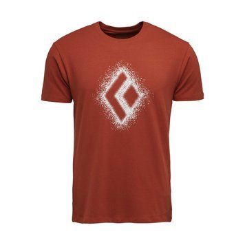 Футболка мужская Black Diamond M Chalked Up 2.0 SS Tee, Burnt Sienna, L (BD 7524076044LRG1)