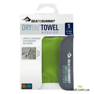Рушник Sea To Summit DryLite Towel , Lime, XS (STS ADRYAXSLI)