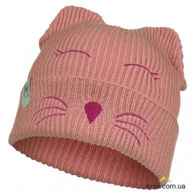 Детская теплая зимняя шапка Buff Kids Knitted Hat Funn Cat Sweet (BU 120867.563.10.00)