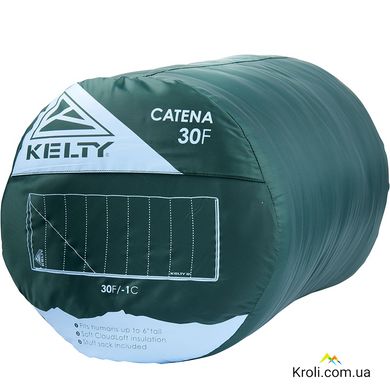 Спальний мішок Kelty Catena 30 Regular, Posey Green-Grisaille (35429421-RR)
