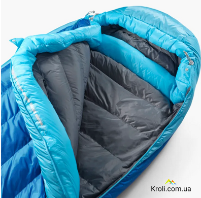 Спальний мішок Sea to Summit Trek -9C/15F Long, Snorkel Blue (STS ASL041172-210204)