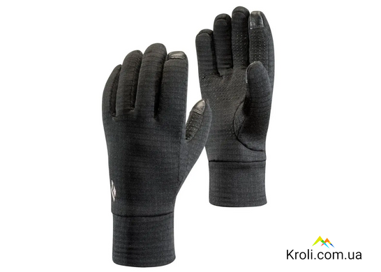 Перчатки мужские Black Diamond MidWeight Gridtech Gloves Black, р.XS (BD 801032.BLAK-XS)