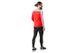 Термофутболка мужская Smartwool Men's Merino Sport 250 Long Sleeve 1/4 Zip, Light Gray Heather/Cardinal Red, M, SW 19024.E76-M