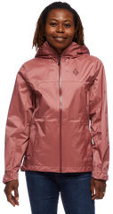 Жіноча куртка Black Diamond W Treeline Rain Shell, S - Rosewood (BD 7450096027SML1)