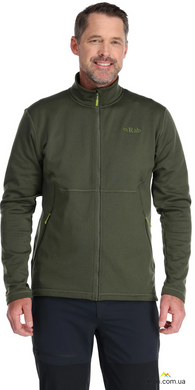 Чоловіча флісова кофта Rab Geon Jacket, Army, L (RB QFE-95-ARM-LRG)