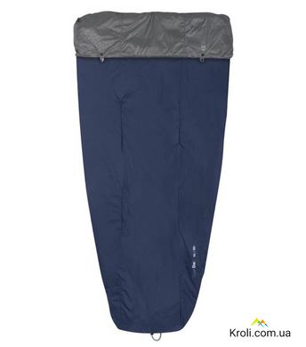 Спальний мішок-квілт Sea to Summit Glow Gw1 Quilt, Regular (10/4 ° C), 183 см, Dark Sapphire / Grey (STS AGW1-R)