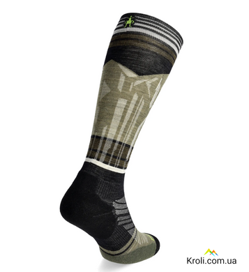 Шкарпетки Smartwool Ski Targeted Cushion Summit Shot OTC, Різнокольоровий (Black), 46-39 (XL) (SW SW002488.001-XL)