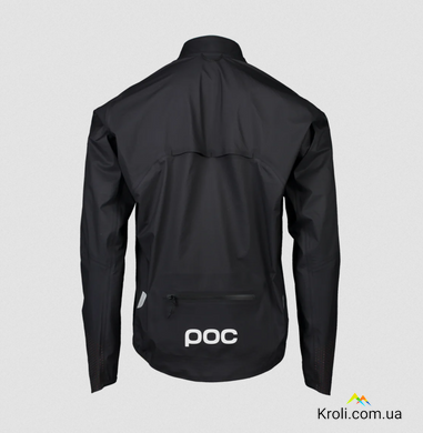 Велокуртка мембранна чоловіча POC Haven rain jacket, Uranium Black, XS (PC 580121002XSM1)