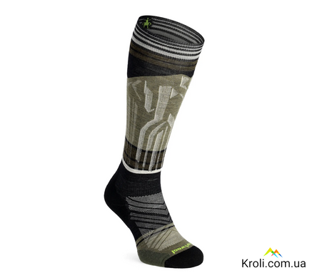 Шкарпетки Smartwool Ski Targeted Cushion Summit Shot OTC, Різнокольоровий (Black), 46-39 (XL) (SW SW002488.001-XL)