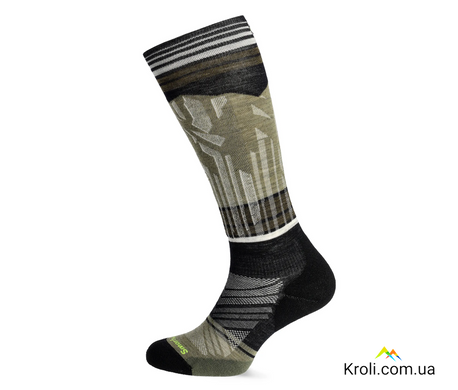 Шкарпетки Smartwool Ski Targeted Cushion Summit Shot OTC, Різнокольоровий (Black), 46-39 (XL) (SW SW002488.001-XL)