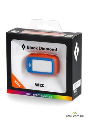 Фонарь налобный детский Black Diamond Wiz, 30 люмен, Vibrant Orange (BD 620637.VBOR)