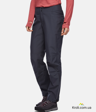 Штани жіночі мембранні Black Diamond Liquid Point Pants, XL - Black (BD 741001.0002-XL)