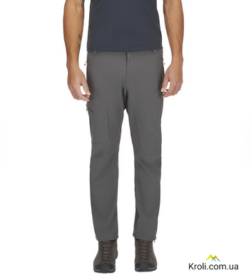 Штани чоловічі Rab Incline Pants, Graphene, Regular, XL (36) (RB QFV-01-GRH-36-RG)