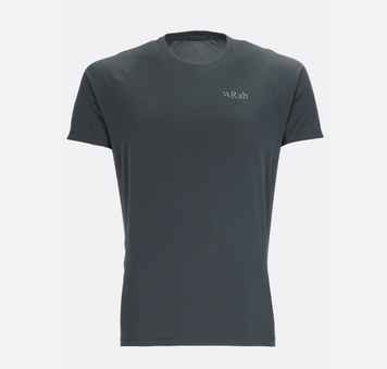 Футболка чоловіча Rab Sonic Tee, Beluga, XL (RB QBL-01-BEL-XLG)