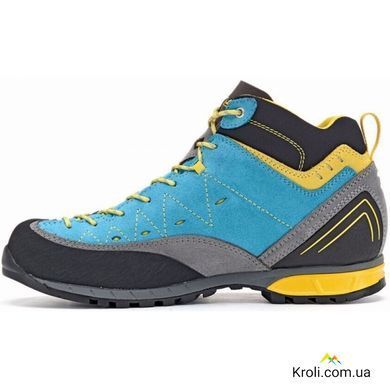 Женские треккинговые ботинкиAsolo Magnum GV ML Donkey/Cyan Blue, 38 (ASL A12031.A652-5)