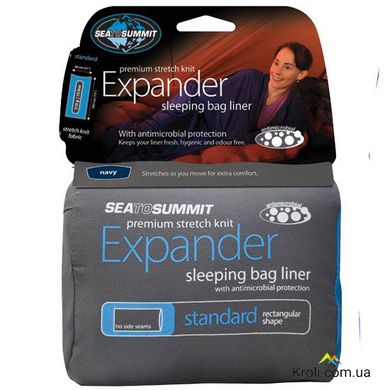 Вкладиш в спальний мішок Sea to Summit Expander Liner Blue (STS AEXPSTDNB)