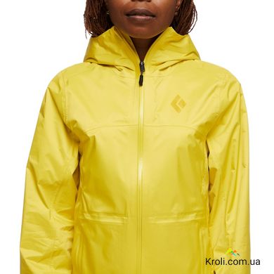 Куртка жіноча Black Diamond W Treeline Rain Shell, M - Sunflare (BD 7450097002MED1)