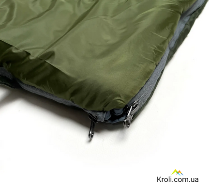Спальный мешок Campout Oak XL (6/1°C), 190 см - Right Zip, Khaki (PNG 251845)
