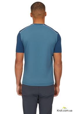 Футболка чоловіча Rab Force Tee, Orion Blue/Tempest Blue, L (RB QBL-05-OBT-LRG)