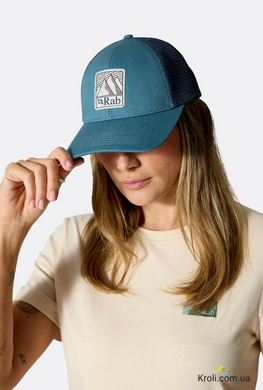 Кепка Rab Dihedral Badge Cap, Orion Blue, One Size (RB QAB-63-ORB-ONE)