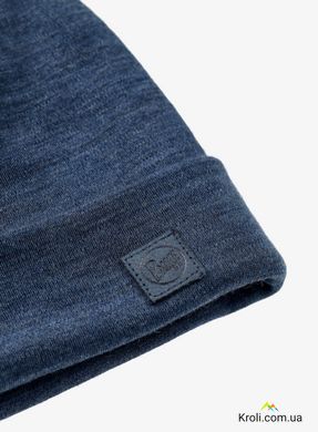 Шапка Buff Heavyweight Merino Wool Beaney, Solid Indigo (BU 111170.785.10.00)