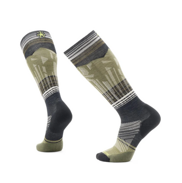 Носки мужские Smartwool Ski Targeted Cushion Summit Shot OTC, Разноцветный (Black), 42-45 (L) (SW SW002488.001-L)