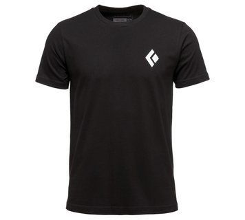 Футболка мужская Black Diamond M SS Equipment For Alpinist Tee, Black, M (BD YL4X.015-M)