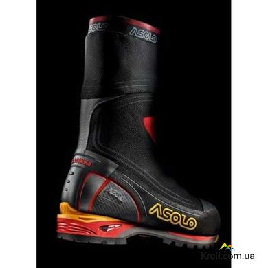Ботинки мужские для альпинизма Asolo Mont Blanc GV Black/Red, 46(ASL A01036.A392-11.5)