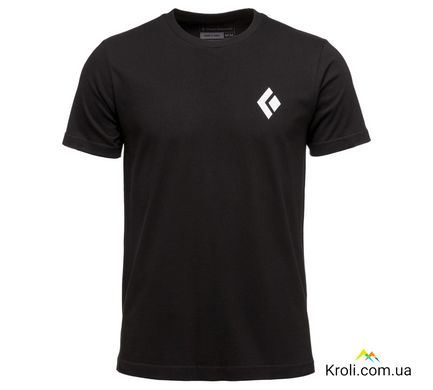 Футболка чоловіча Black Diamond M SS Equipment For Alpinist Tee, Black, M (BD YL4X.015-M)