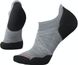 Шкарпетки чоловічі Smartwool Men's PhD Run Light Elite Micro, Light Grey / Black, р.L (SW SW167.026-L)
