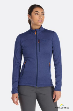 Кофта женская флисова Rab Graviton Jacket Wmns, Сиреневый L (Patriot Blue, 14) (RB QFF-58-PTB-14)
