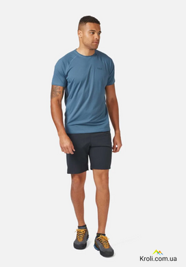 Футболка чоловіча Rab Sonic Tee, Tempest Blue, XXL (RB QBL-01-TMB-XXL)
