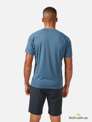 Футболка чоловіча Rab Sonic Tee, Tempest Blue, XXL (RB QBL-01-TMB-XXL)