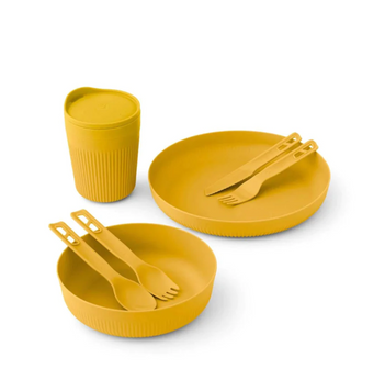 Набір посуду Sea to Summit Passage Dinnerware Set, 1P, 7 Piece, Arrowwood Yellow (STS ACK037051-120917)