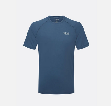 Футболка чоловіча Rab Sonic Tee, Tempest Blue, XXL (RB QBL-01-TMB-XXL)