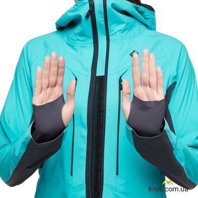 Жіноча куртка Black Diamond Dawn Patrol Hybrid Shell, S - Dark Patina (BD 7450054050SML1)