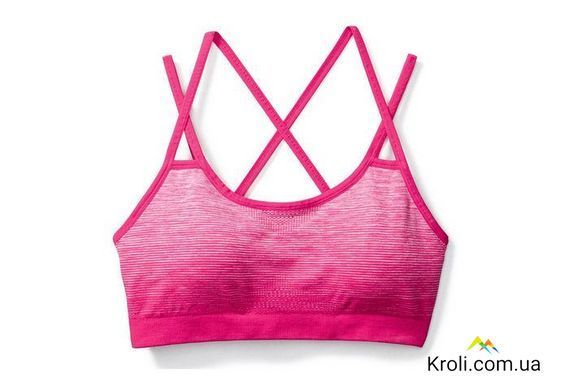Спортивний топ Smartwool Women's PhD Seamless Strappy Bra Potion Pink (906), L
