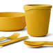 Набір посуду Sea to Summit Passage Dinnerware Set, 1P, 7 Piece, Arrowwood Yellow (STS ACK037051-120917)