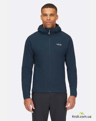 Куртка чоловіча мембранна Rab Xenair Alpine Light Jacket, Tempest Blue, L (RB QIP-17-TMB-LRG)