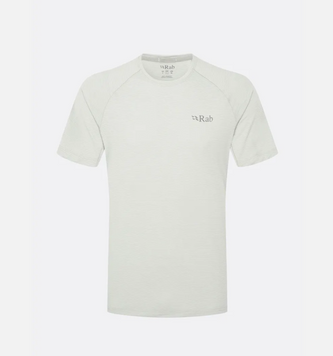 Футболка чоловіча Rab Sonic Tee, Light Zinc, XL (RB QBL-01-LZN-XLG)